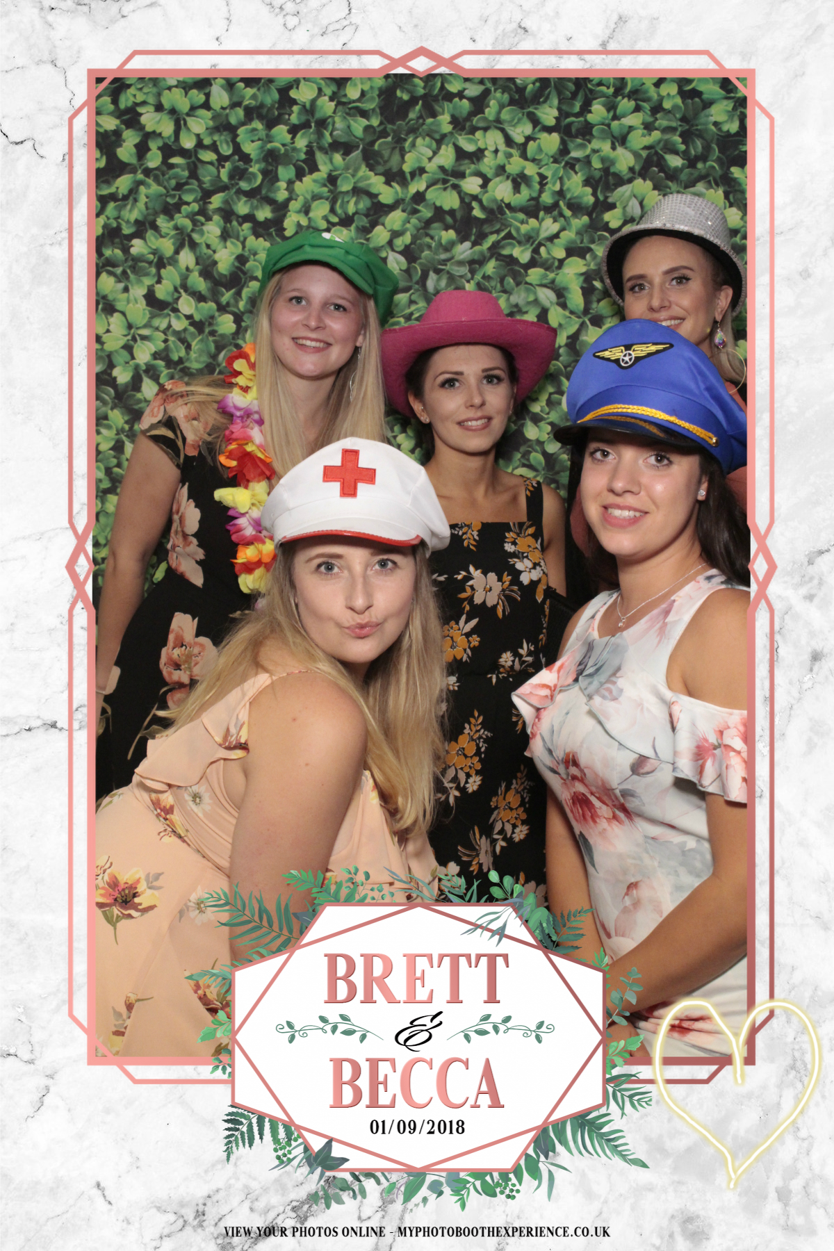 Brett & Becca's Wedding | View more photos from the event at gallery.myphotoboothexperience.co.uk/u/MyPhotoBoothExperienceLtd/Brett-Beccas-Wedding